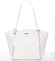 Luxusní dámská kabelka přes rameno bílá - David Jones Lenore