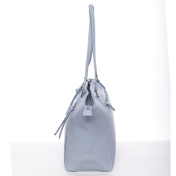 Luxusní dámská kabelka přes rameno světle modrá - David Jones Lenore