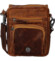 Pánská kožená crossbody taška camel - GreenWood Kristifer