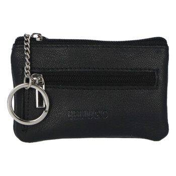 Kožená klíčenka černá - Bellugio Elanas