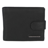 Pánská kožená peněženka černá - Bellugio Diblias