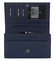 Dámská kožená peněženka tmavě modrá - Bellugio Rimis
