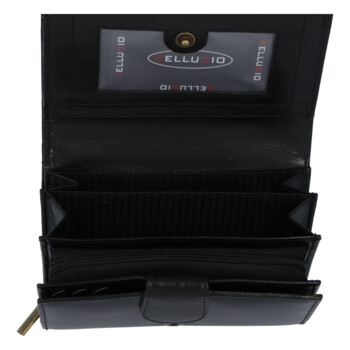 Dámská kožená peněženka černá - Bellugio Romi