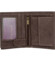 Pánská kožená peněženka hnědá - Wild Piotr