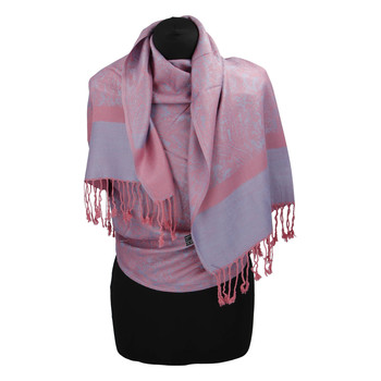 Dámská kašmírová šála růžová - CASH Andie