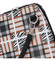 Dámská kožená crossbody kabelka kostkovaná - ItalY Hannah
