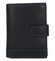 Pánská kožená peněženka černá - Bellugio Vaskes 2