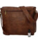 Crossbody taška hnědá - Paolo Bags Fotio