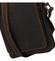 Pánská kožená taška tmavě hnědá - Greenwood Barbery