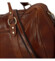 Cestovní kožená taška hnědá - Delami Vera Pelle Equado