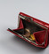 Malá dámská peněženka kožená červená - Lorenti 55287BPR
