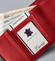 Malá dámská peněženka kožená červená - Lorenti 55287BPR