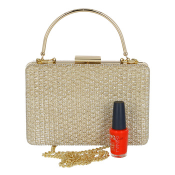 Dámské psaníčko zlaté - Michelle Moon Shelly