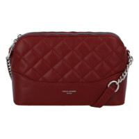 Dámská crossbody kabelka vínová - David Jones Sunny