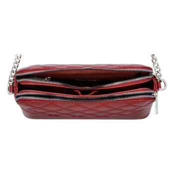Dámská crossbody kabelka vínová - David Jones Sunny