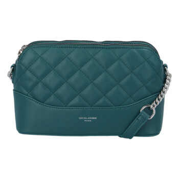 Dámská crossbody kabelka zelená - David Jones Sunny