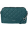 Dámská crossbody kabelka zelená - David Jones Sunny