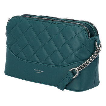 Dámská crossbody kabelka zelená - David Jones Sunny