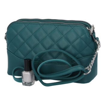 Dámská crossbody kabelka zelená - David Jones Sunny