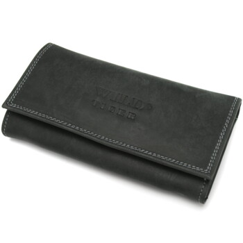 Dámská kožená peněženka černá - Wild Jadrrien