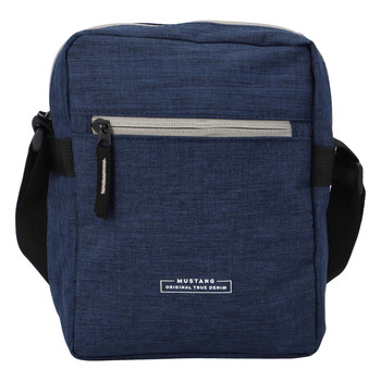 Látková crossbody taška tmavě modrá - Mustang Mavery