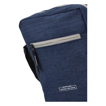 Látková crossbody taška tmavě modrá - Mustang Mavery