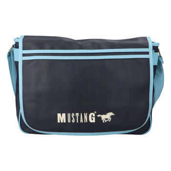 Velká taška přes rameno tmavě modrá - Mustang Oleo