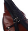 Dámský kožený batůžek červeno černý - ItalY Strap