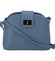 Dámská kožená crossbody kabelka bledě modrá - ItalY Brokylon