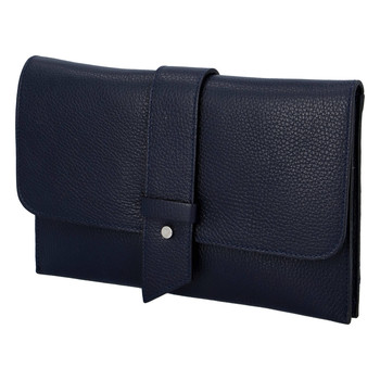 Luxusní dámská kabelka tmavě modrá - ItalY Brother