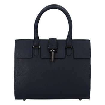 Luxusní dámská kabelka tmavě modrá - ItalY Spolicy