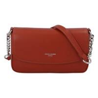 Dámská crossbody kabelka cihlově červená - David Jones Tallma
