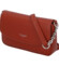 Dámská crossbody kabelka cihlově červená - David Jones Tallma