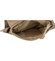 Dámský kožený batůžek kabelka světlý taupe - ItalY Francesco