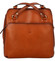 Dámská kožená kabelka batoh světle hnědá - Katana Dvimosi