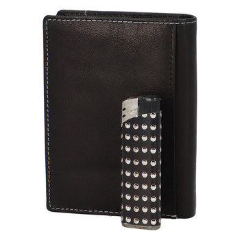 Pánská kožená peněženka černá - Diviley Parsill R