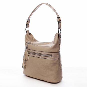 Dámská kabelka přes rameno béžová - Romina & Co Bags Becca