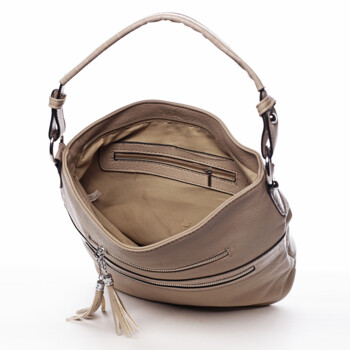 Dámská kabelka přes rameno béžová - Romina & Co Bags Becca