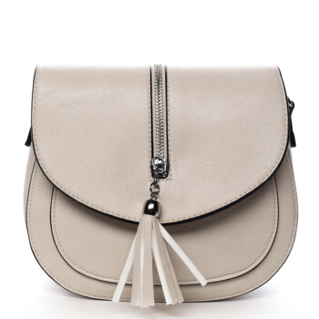 Dámská crossbody kabelka béžová - Romina & Co Bags Vaia
