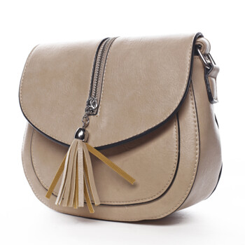 Dámská crossbody kabelka béžová - Romina & Co Bags Vaia
