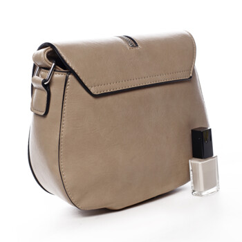 Dámská crossbody kabelka béžová - Romina & Co Bags Vaia