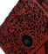 Dámská kožená crossbody kabelka tmavě červená - ItalY Bettery