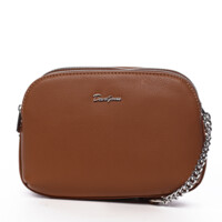 Dámská crossbody kabelka hnědá - David Jones Arvel