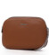 Dámská crossbody kabelka hnědá - David Jones Arvel