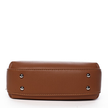 Dámská crossbody kabelka hnědá - David Jones Arvel