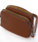 Dámská crossbody kabelka hnědá - David Jones Arvel
