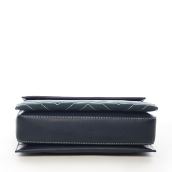 Dámská crossbody kabelka tmavě zelená - David Jones Glorgia