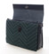 Dámská crossbody kabelka tmavě zelená - David Jones Glorgia