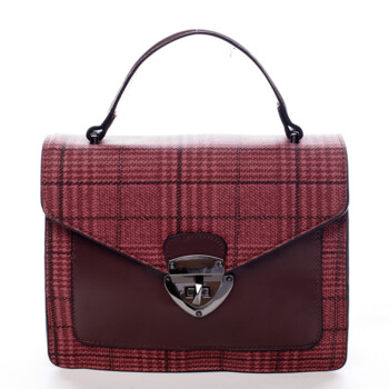 Dámská kabelka do ruky vínová - Maria C Tinka