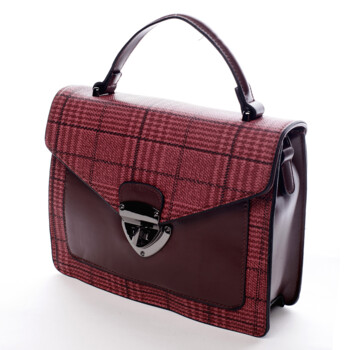 Dámská kabelka do ruky vínová - Maria C Tinka